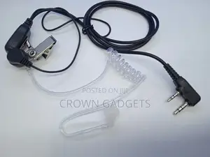 Crystal Clear Air Tube Earphone for Optimal Audio Experience