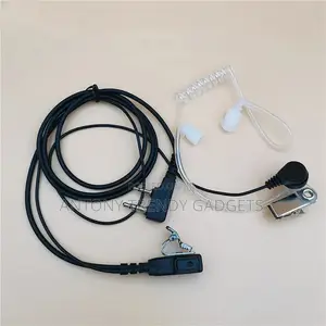 Ultra-Discreet Noise-Canceling Air Tube Headset