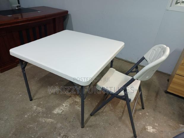 Foldable Chair and Table