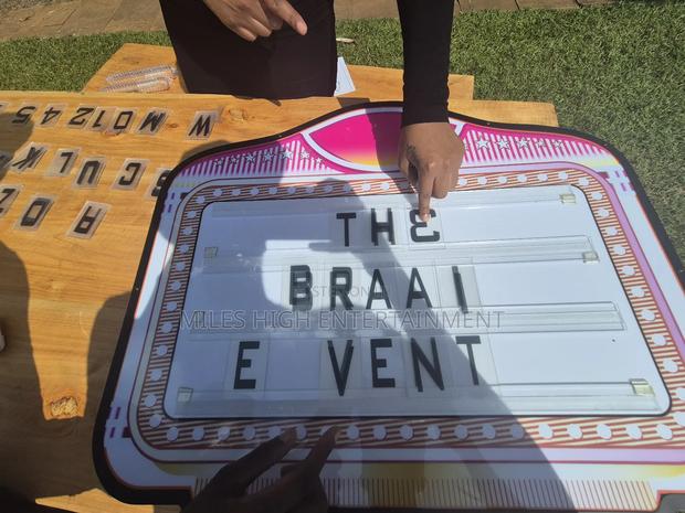 Dj Welcome Board - main view