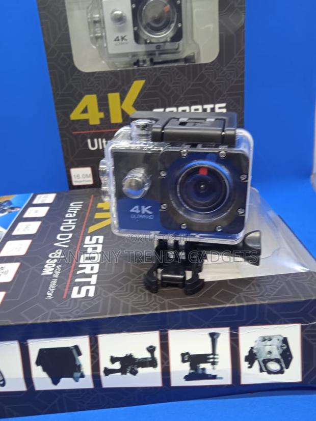 Professional-Grade Action Camera: Video, 170° Wide Angle,