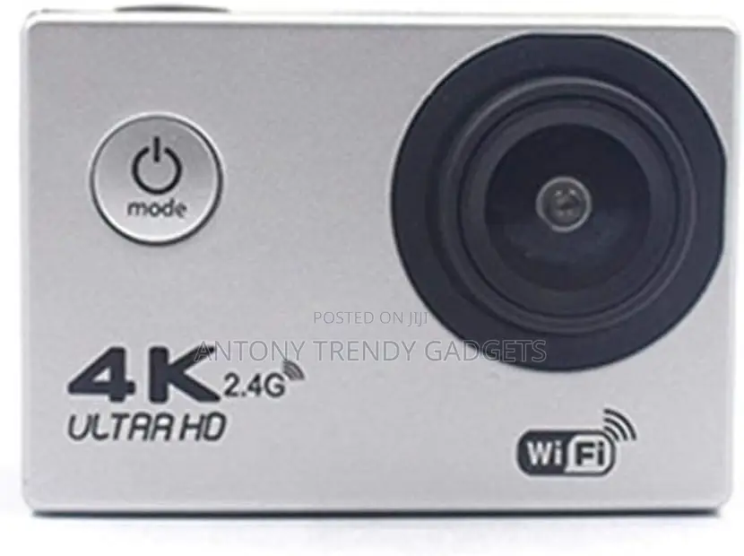 Action Camera: Video, 1080p Full HD, Wide Angle Lens,