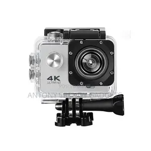 Waterproof Action Camera With Wifi, Live View Loop Record