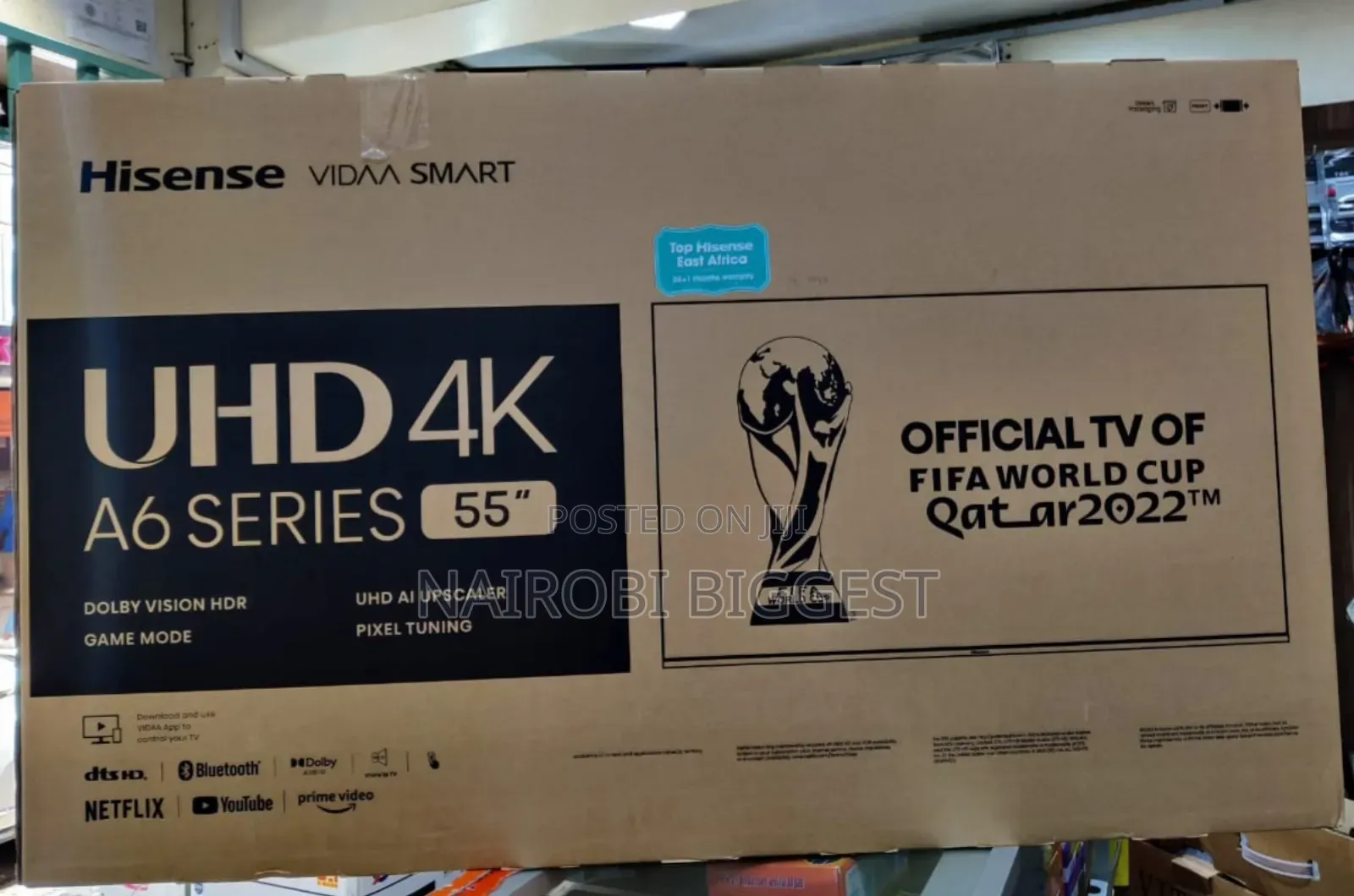 Hisense A6 55" Uhd Frameless Television