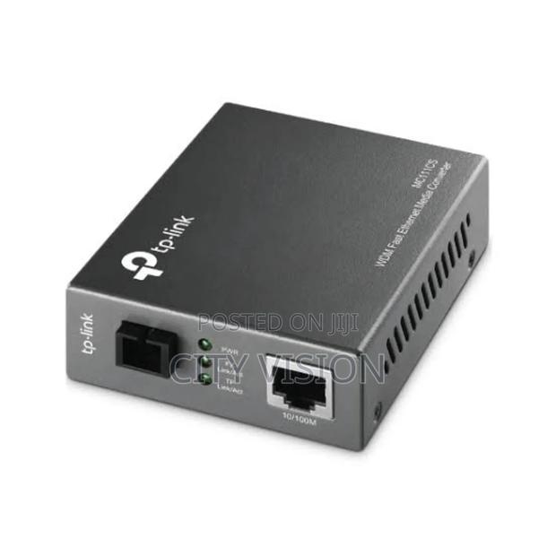 Tplink Mc110cs 10/100mbps Single Mode Media Converter - main view