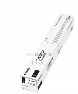 Canon C-exv54 Black Toner Cartridge Yield 15,500 Pages