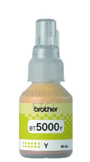 Brother BT-5000Y Yellow Ink Bottle 48.8ml