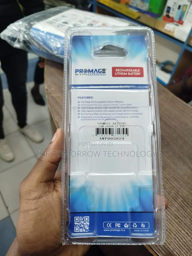 Promage LP-E10 Rechargeable Lithium Battery - thumbnail 2