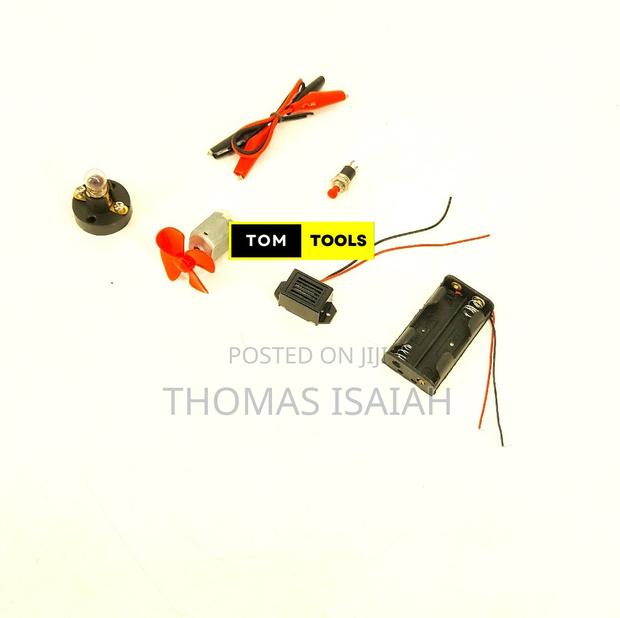 Student Experiment Electric Circuit Learning Kit With Motor, - thumbnail 3