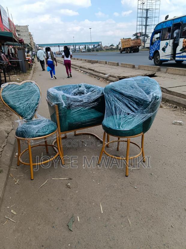 Manicure Seats, 3 Pieces Colour Green - thumbnail 3