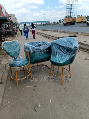 Manicure Seats, 3 Pieces Colour Green 