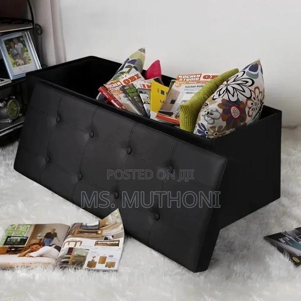 Quality Large Size OTTOMAN STORAGE BOX*