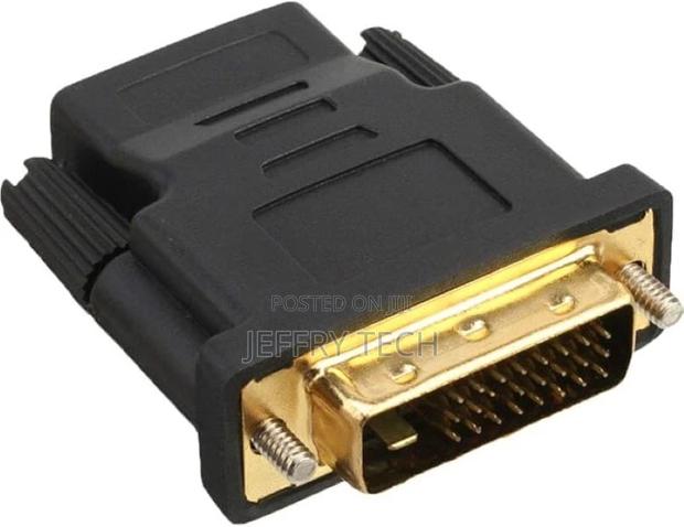 HDMI-DVI Adapter, HDMI Female to DVI Male, Gold-Plated Conta