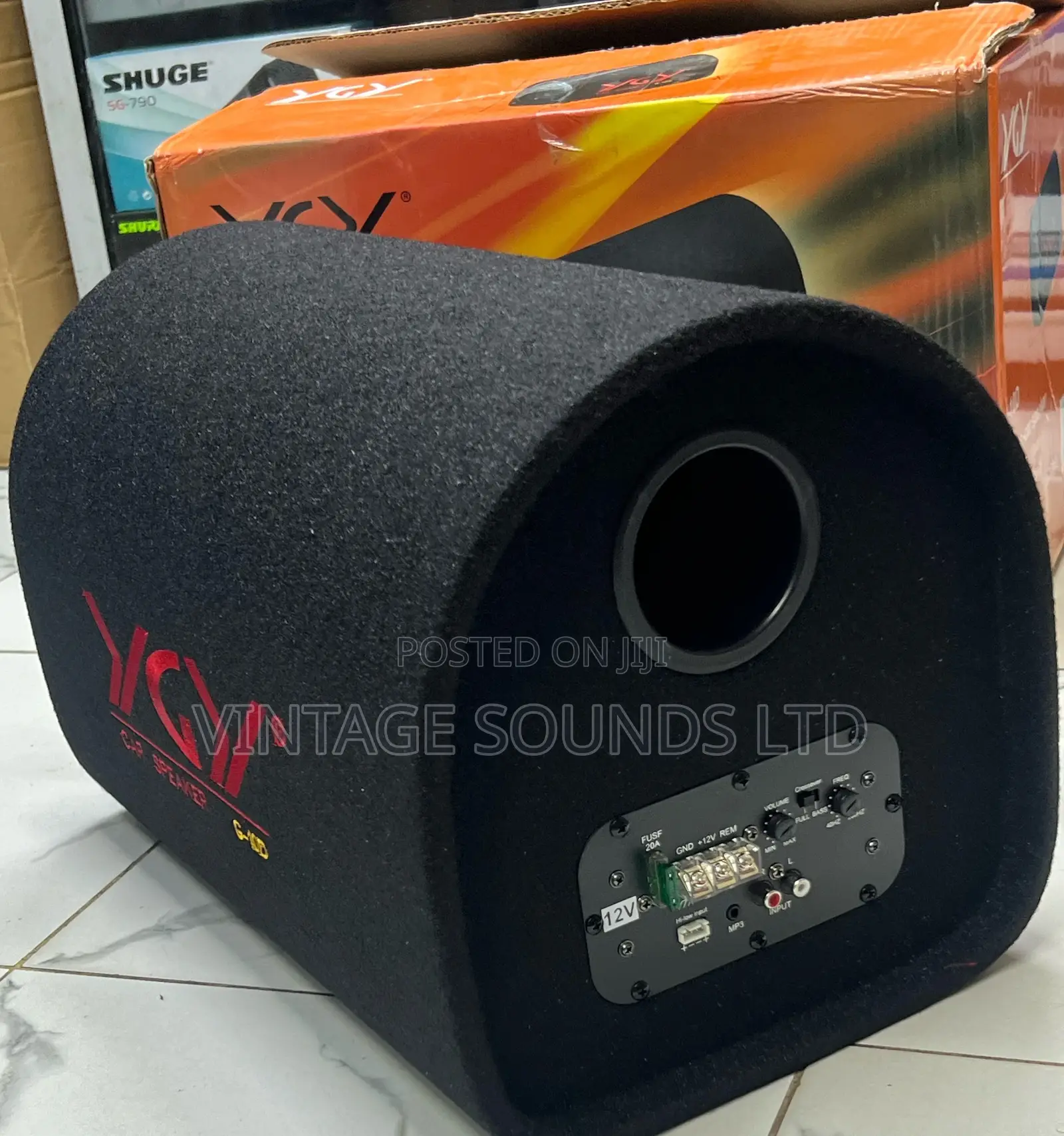 YGY G10d- 10inch Active Subwoofer With Built Amplifier