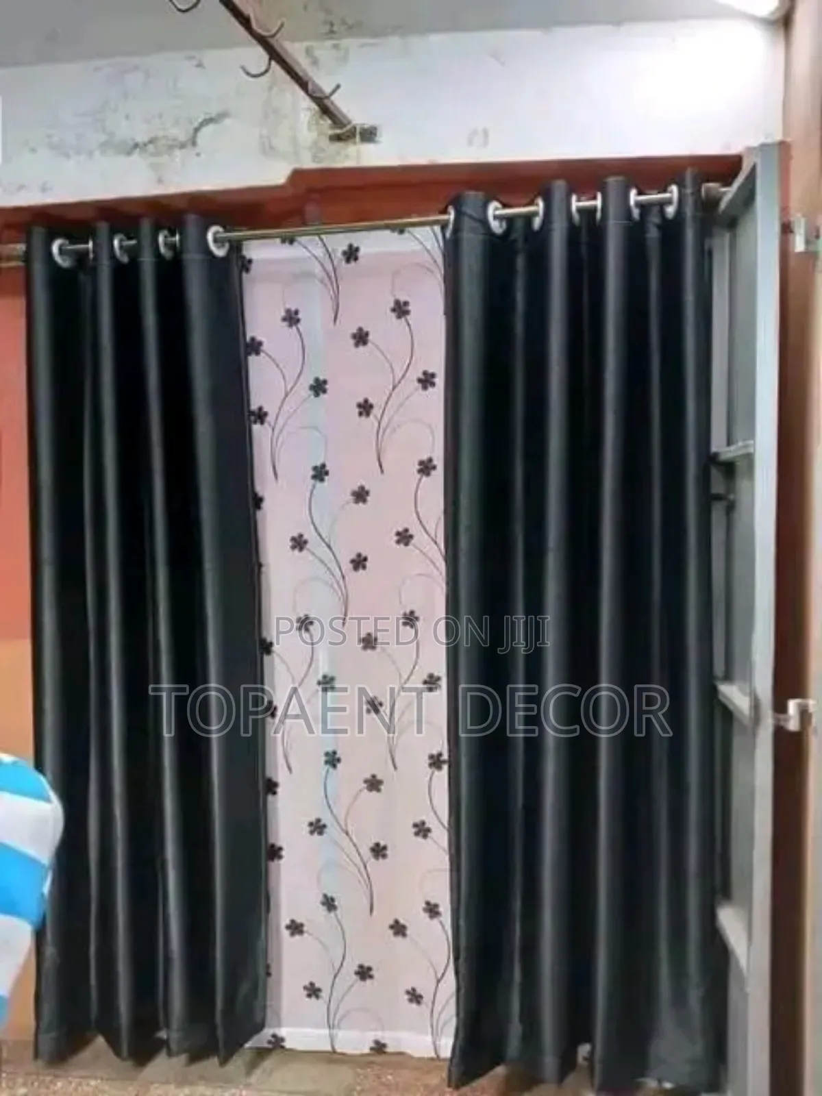Super Quality Black Window Curtains