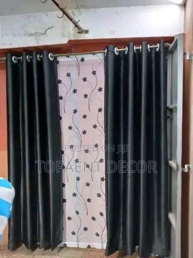Super Quality Black Window Curtains - main view