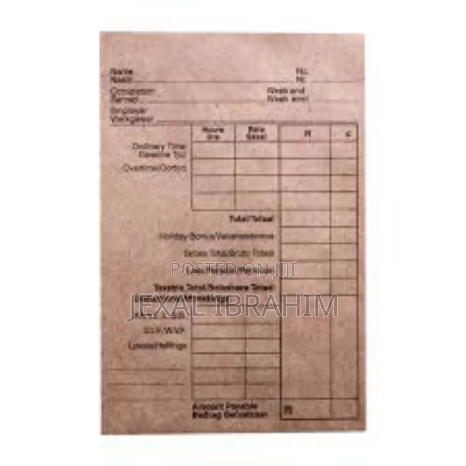 Printed Craft Envelopes
