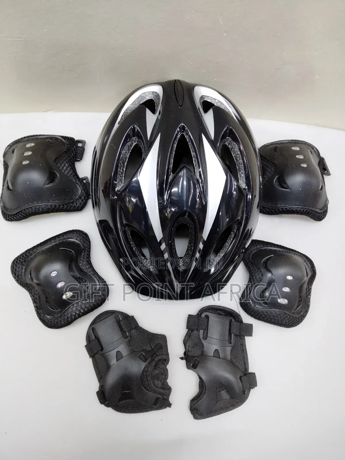 Black 7 in 1 Protective Gears for Kids