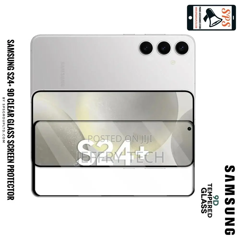 Samsung S24+ 9D Clear Glass Screen Protector