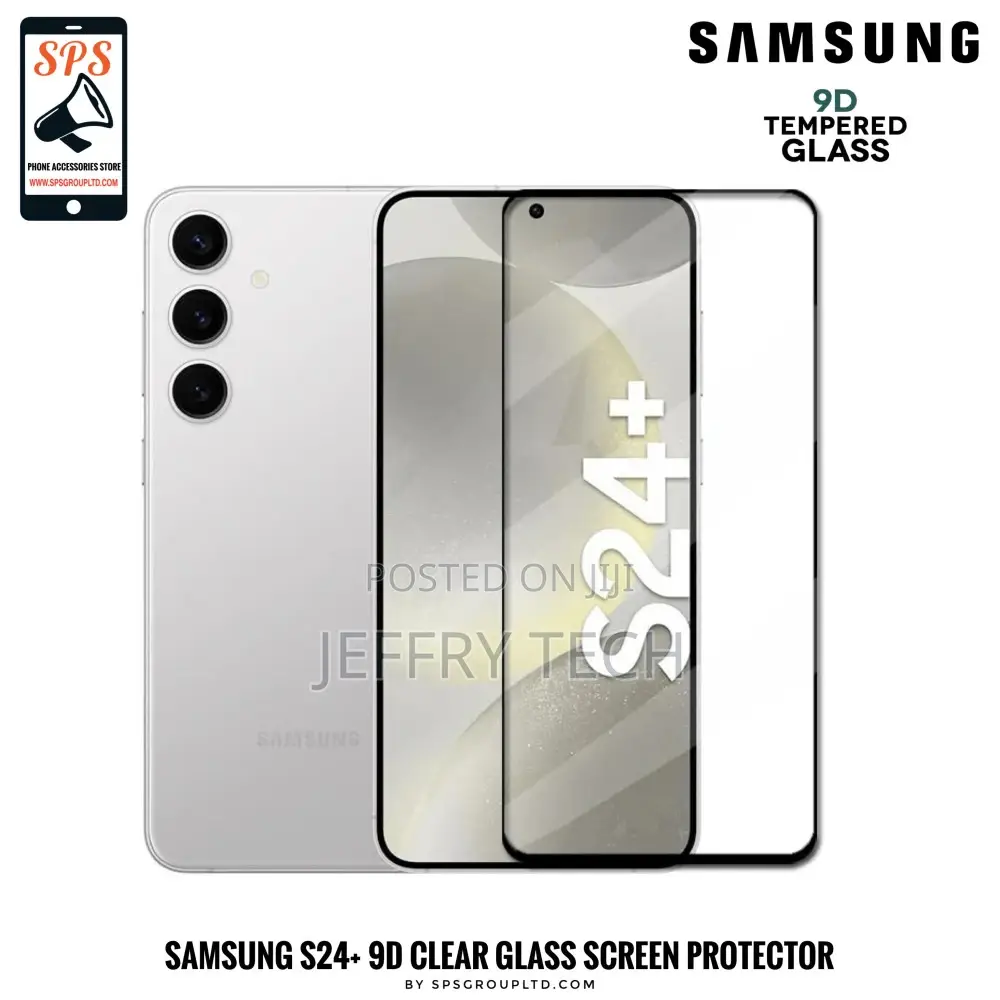Samsung S24+ 9D Clear Glass Screen Protector