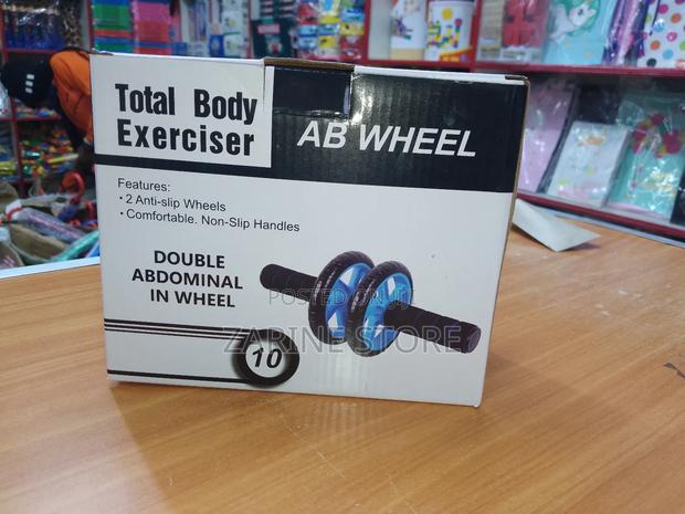 Total Body Exercise Wheel Double Roller - main view