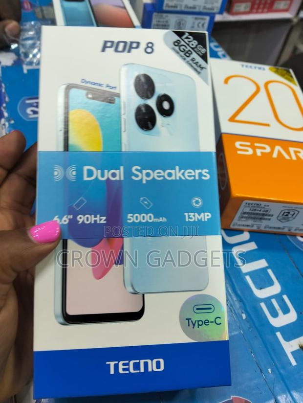 New Tecno Pop 8 128 GB - main view
