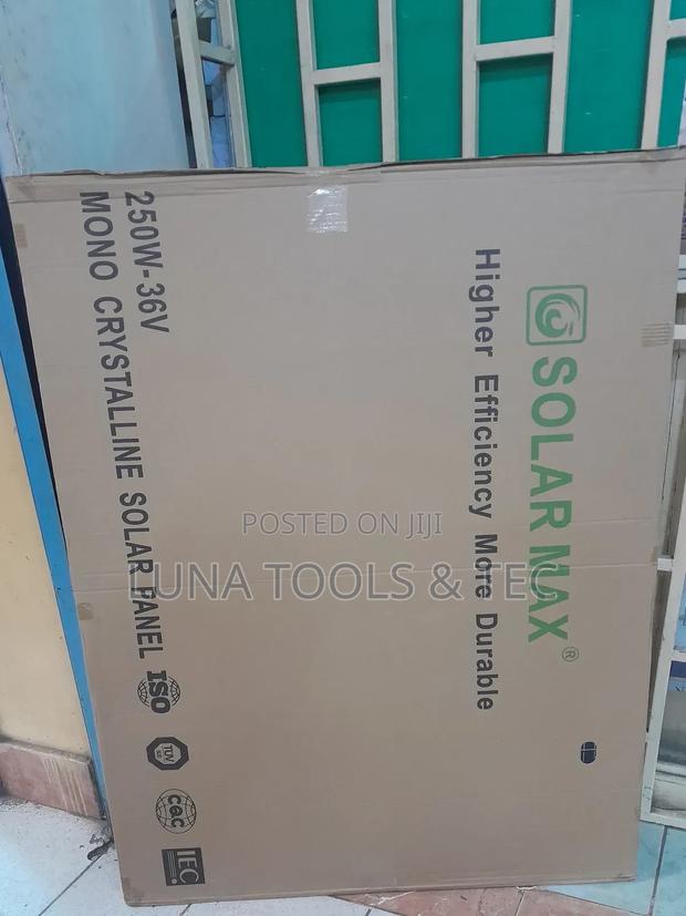 Solarmax High Efficiency Solar Panel 250W 12V Rated
