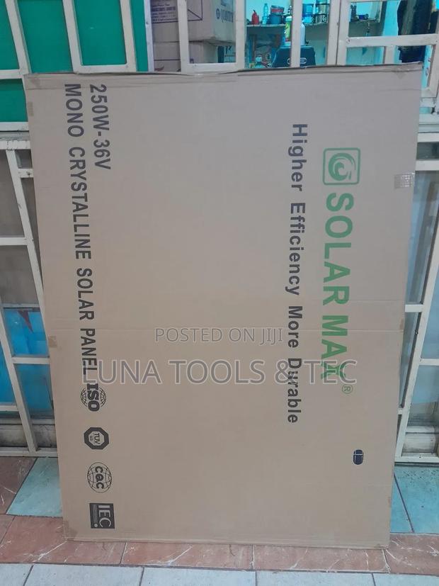Solarmax Mono Crystalline Solar Panel 250W 36V Max Output