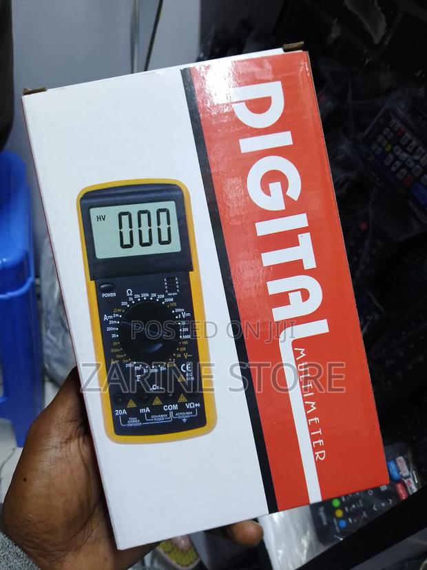 Electrical Digital Multimeter + Battery - thumbnail 3