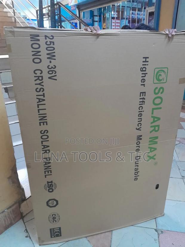 Long Lifespan Solarmax Solar Panel 250W 12V Rated Panel