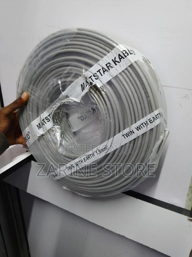 Electrical Wire With Earth 1.5mm Cable 90m Roll - main view