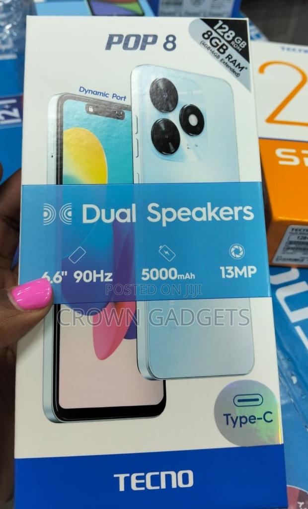 New Tecno Pop 8 128 GB - main view