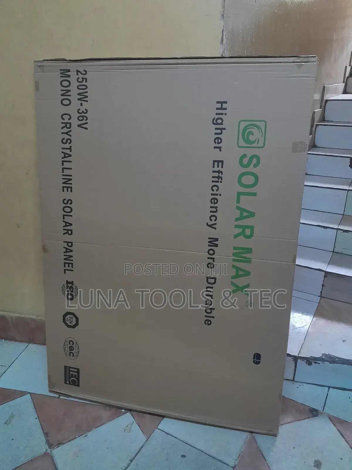 High Power Output Solarmax Solar Panel 250W,Mono Crystalline