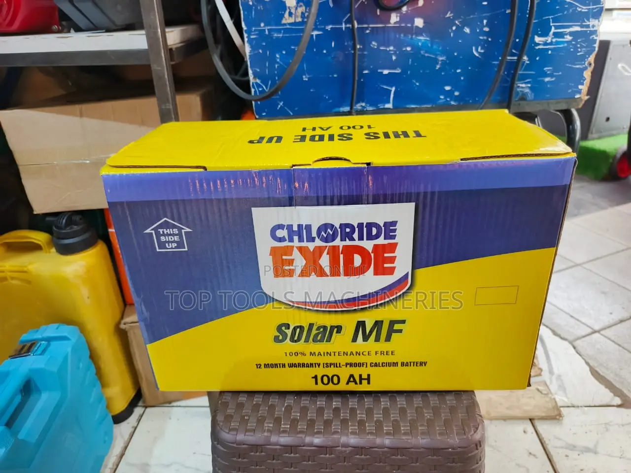 Chloride Exide 100ah Battery Solar MF
