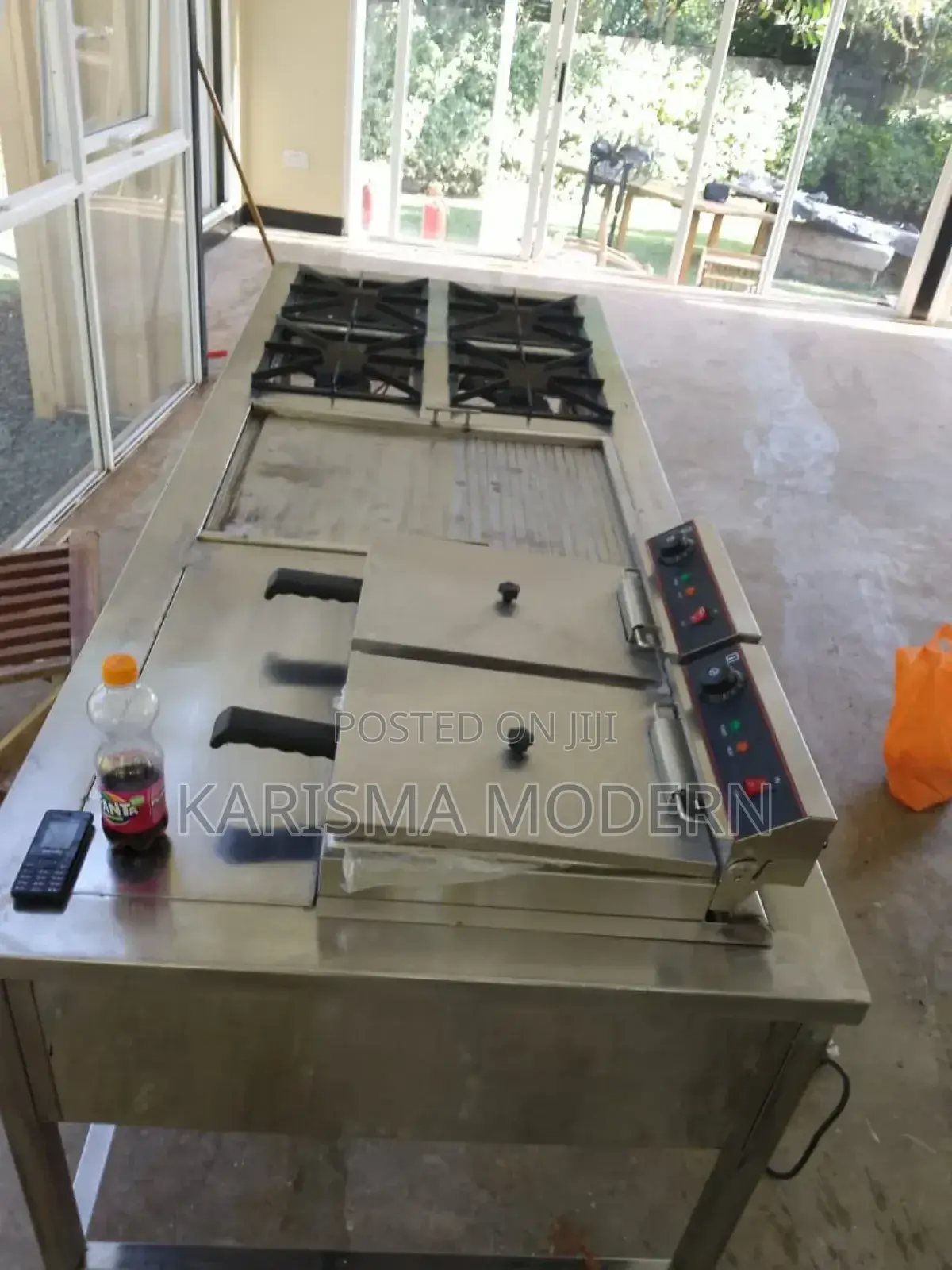 Rust Free Stainless Steel Combined Cooker