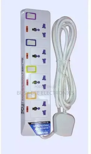 Marken 4-Way Extension With Surge Protector