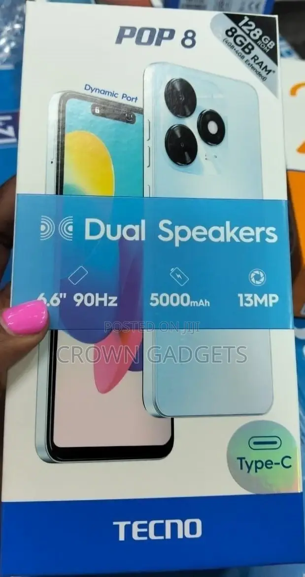 New Tecno Pop 8 128 GB