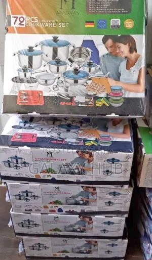 Marwa 30pcs Stainless Steel Cook Ware Set