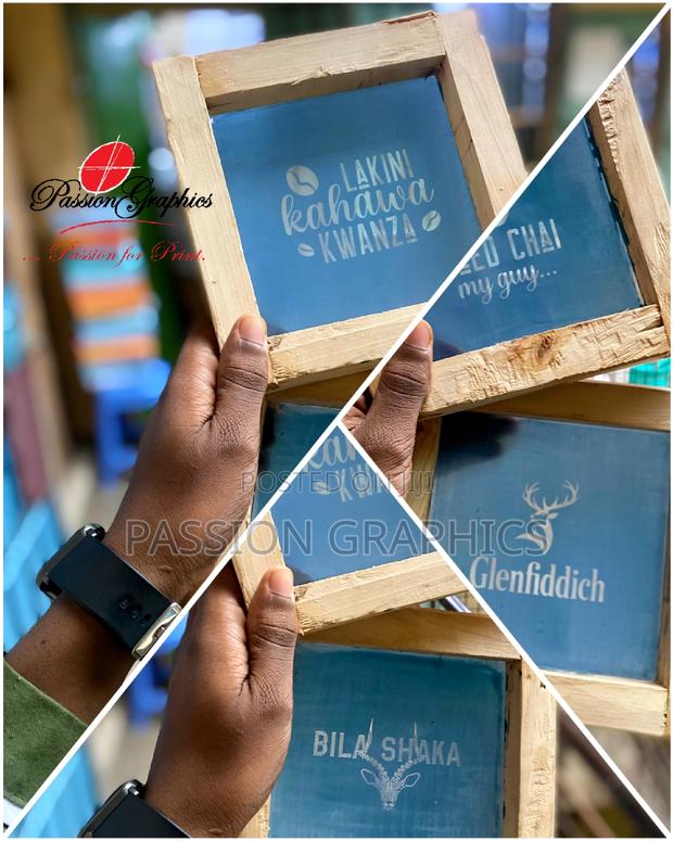 Ready-made Screen Printing Screens - main view