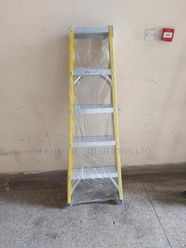 5ft/5steps/1.85meters Fibreglass Double Sided a Type Ladder - main view