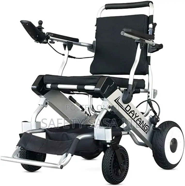 Electric Wheelchair With Flip-Back - Ultra Portable Folding