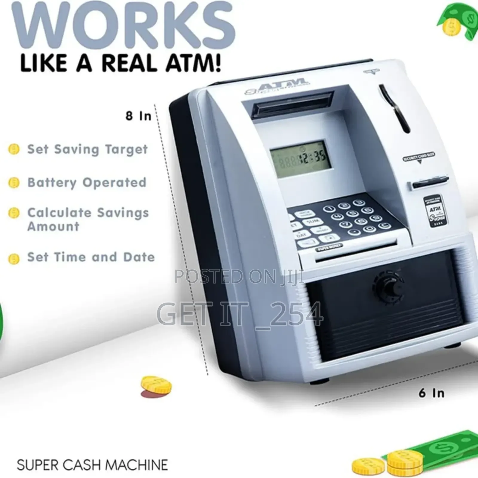 ATM Piggy Bank* *