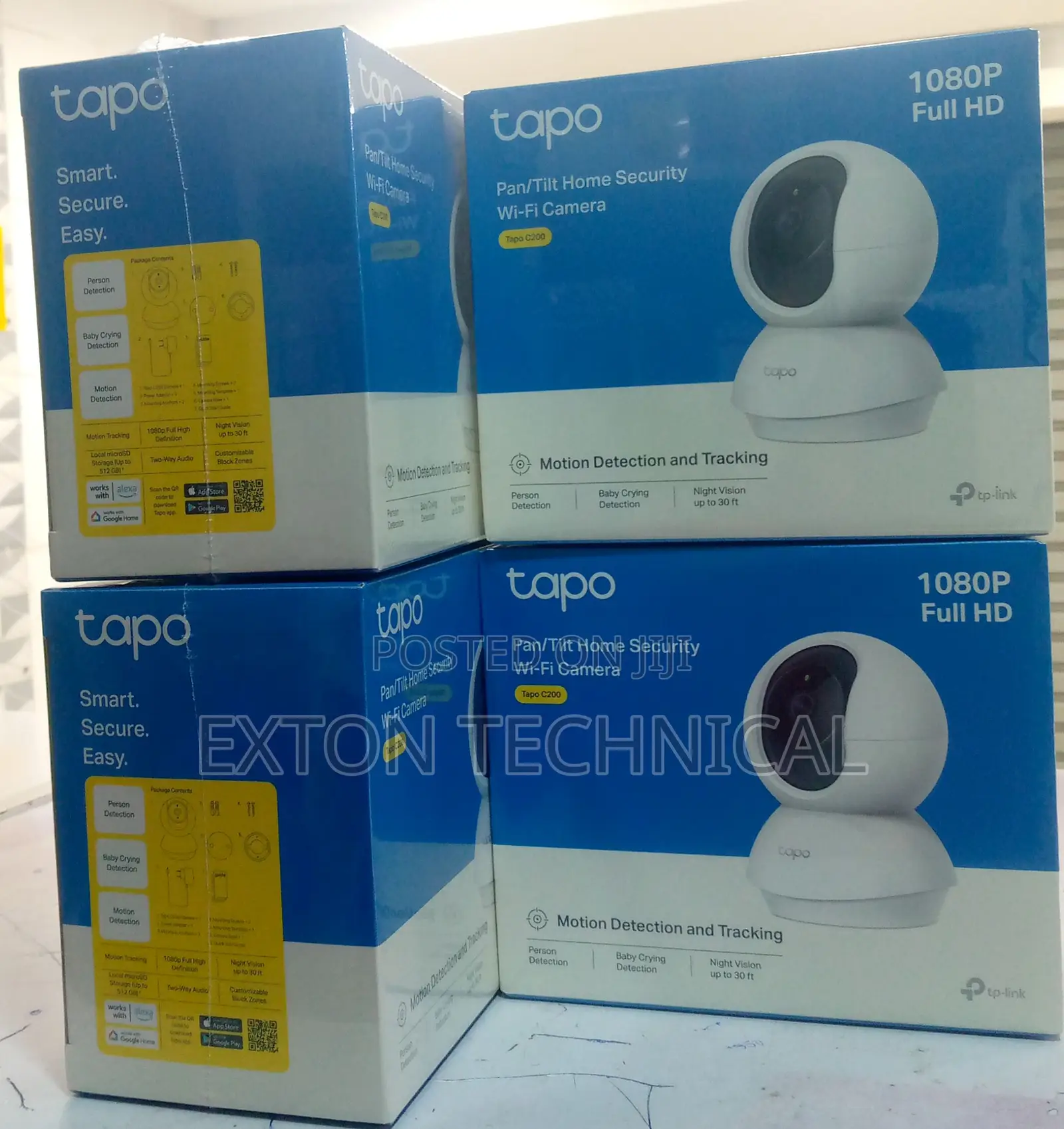 Tp-Link Tapo C200 Pan Tilt Home Smart Security Camera
