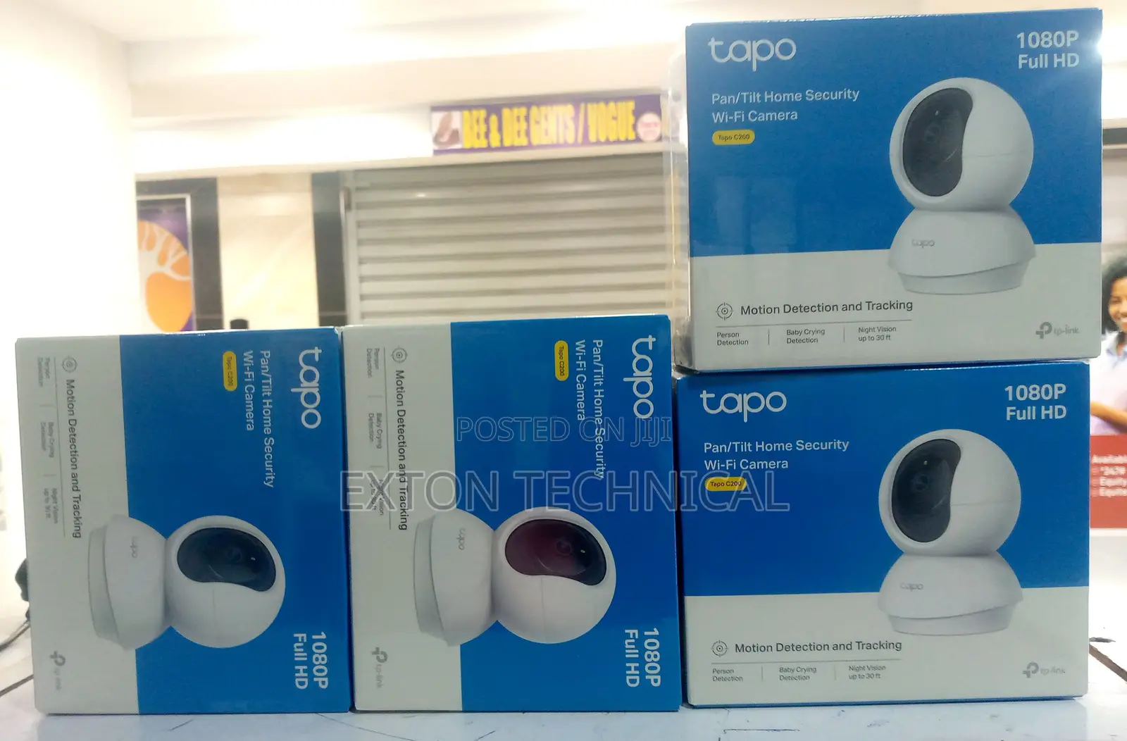 Tp-Link TL-TAPO Home Security Wifi Camera C200 Pan/Tilt