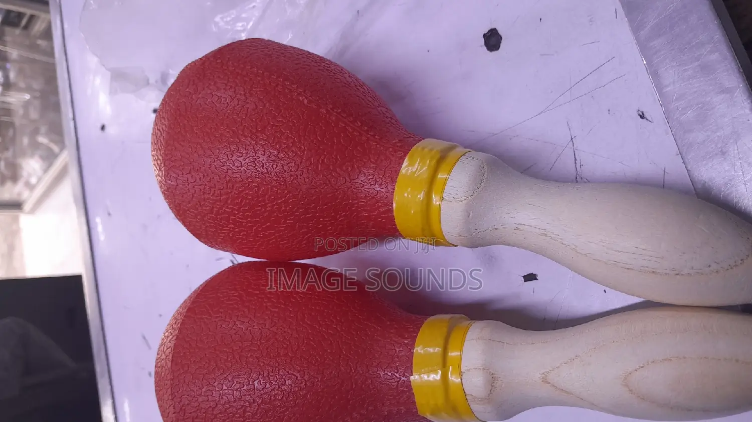 Shakers With Wooden Handles ( Pair)