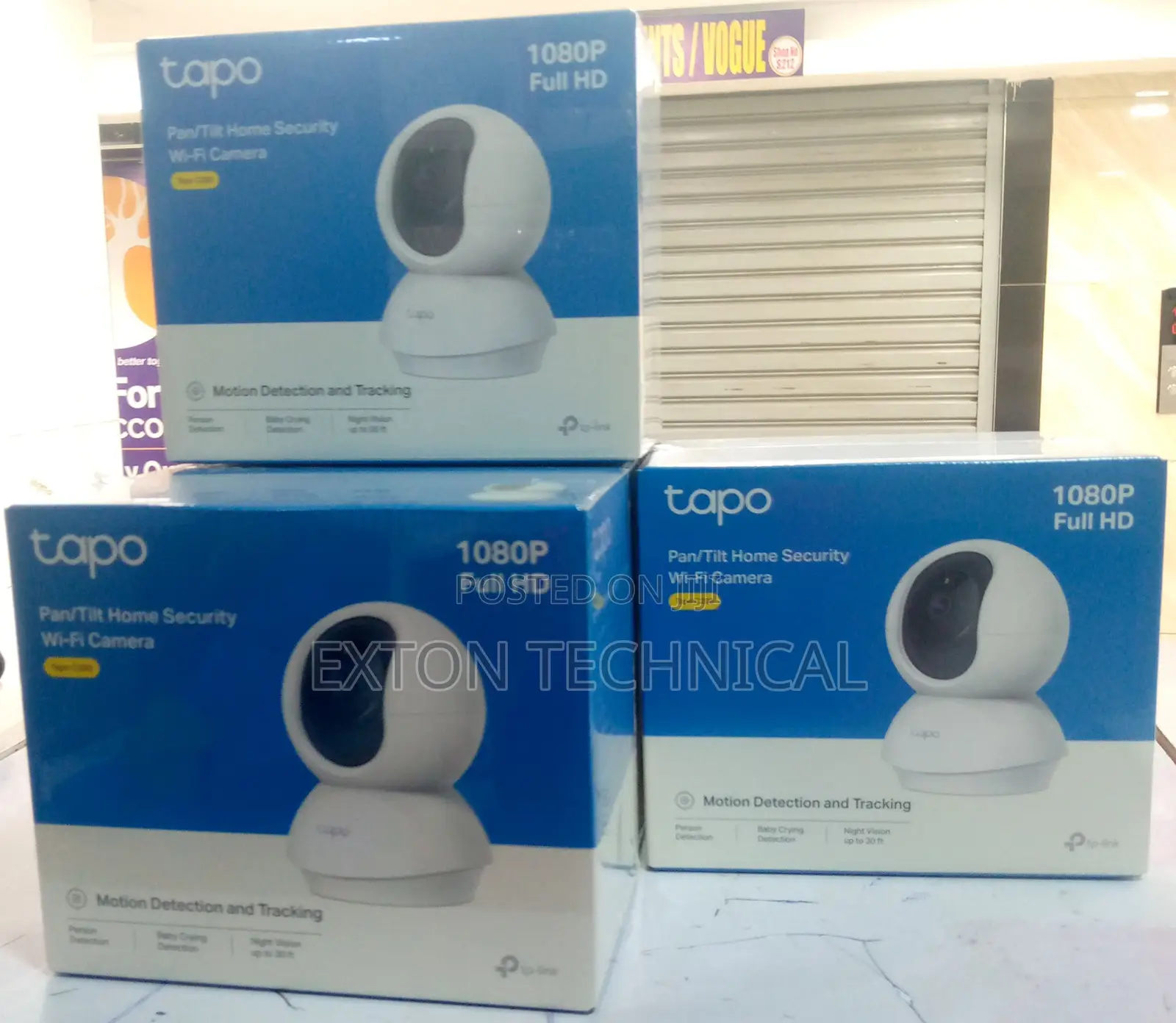 Tapo Tp-Link 2mp 1080p Full Hd Home Security Wifi Smart Cam