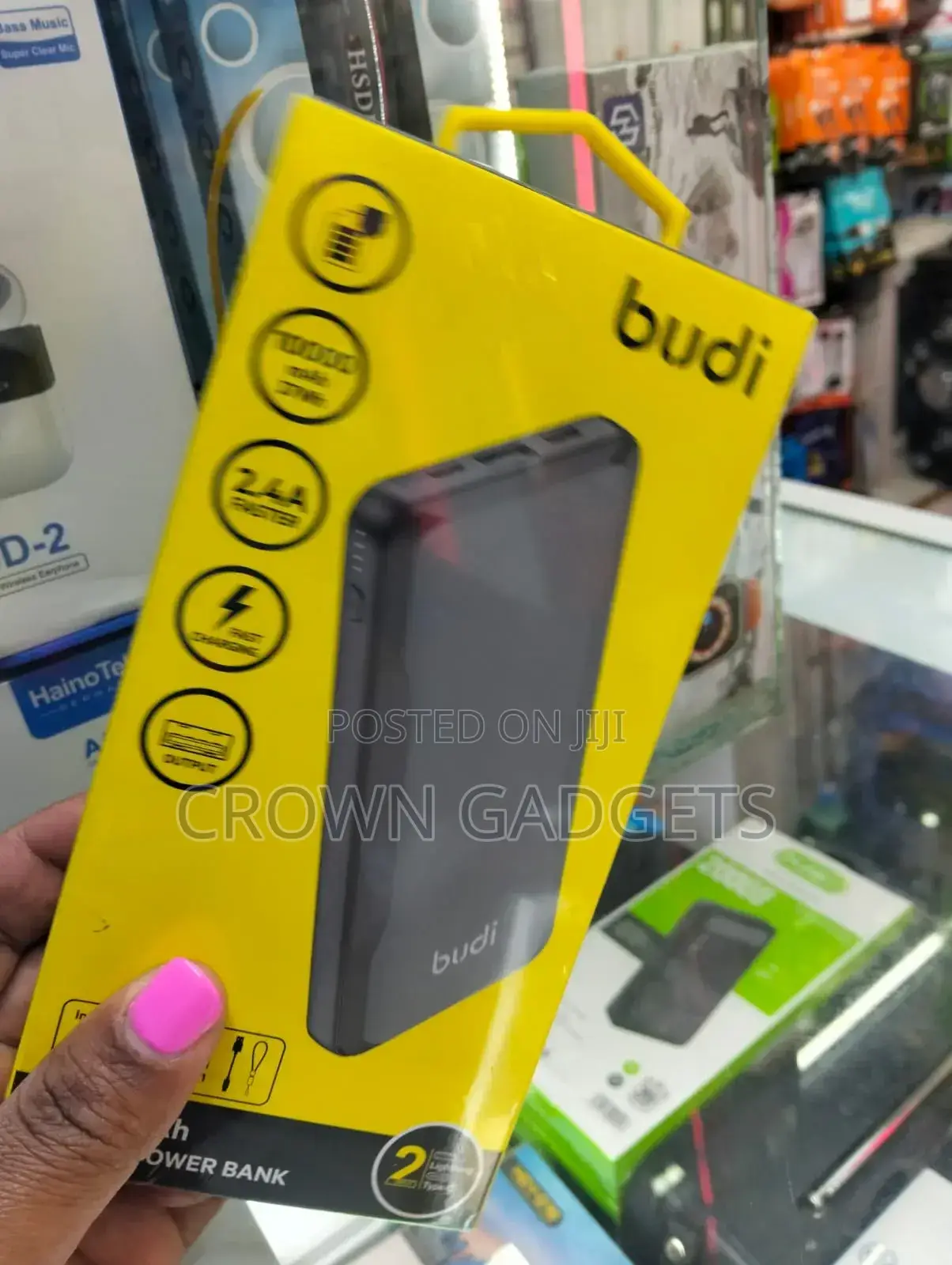 Budi 10,000mah Powerbank
