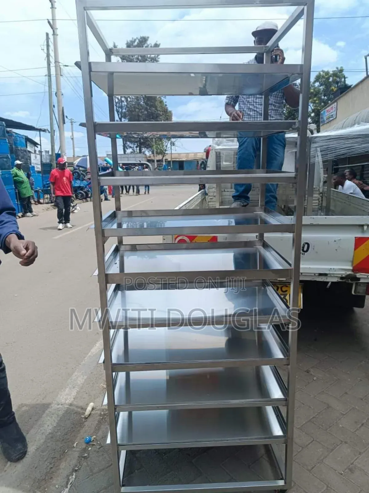 Unified Multiple Shelves Stainless Steel Rack
