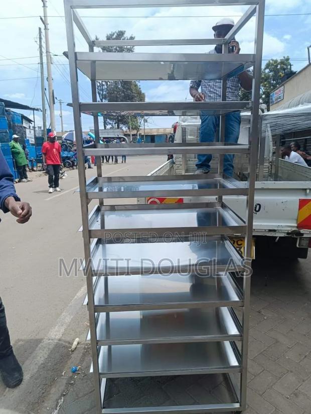 Unified Multiple Shelves Stainless Steel Rack