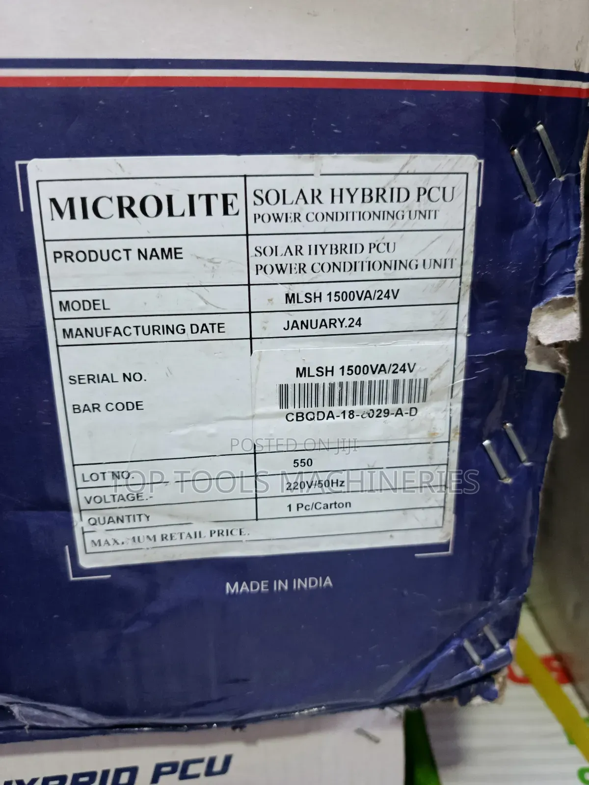 Microlite 1500va 24v Hybrid Inverter